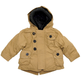 Boys 4 In 1 Cozy Sherpa Hooded Microfiber Parka
